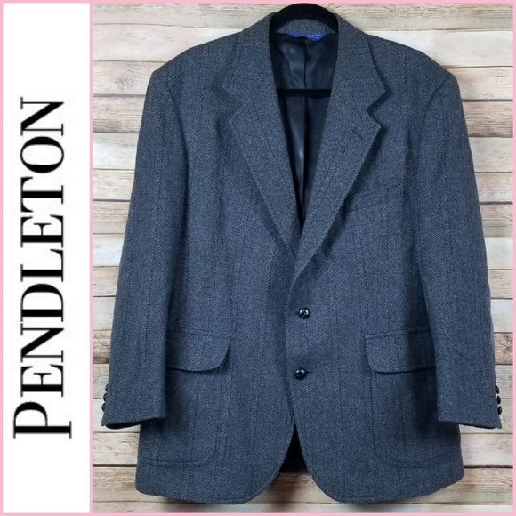 Pendleton Other - Pendleton Tweed Herringbone Sport Coat / Blazer